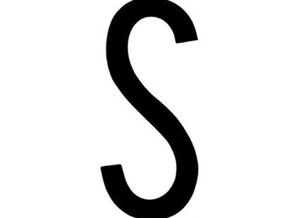 LAMPA CARATTERI ALFABETICI ADESIVI PER TARGHE MM35X80