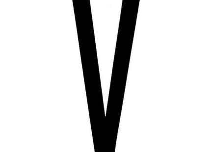 LAMPA CARATTERI ALFABETICI ADESIVI PER TARGHE MM35X80