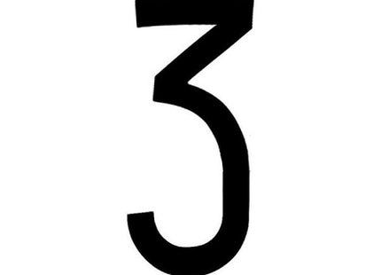 LAMPA CARATTERI NUMERICI ADESIVI PER TARGHE MM35X80