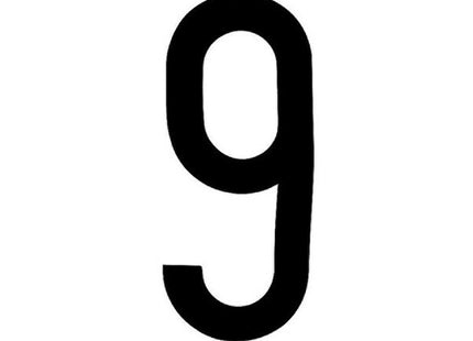 LAMPA CARATTERI NUMERICI ADESIVI PER TARGHE MM35X80