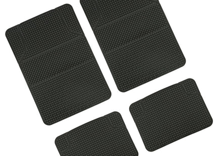 LAMPA TAPPETINI CALIFORNIA IN PVC NERO SERIE DA 4 PZ