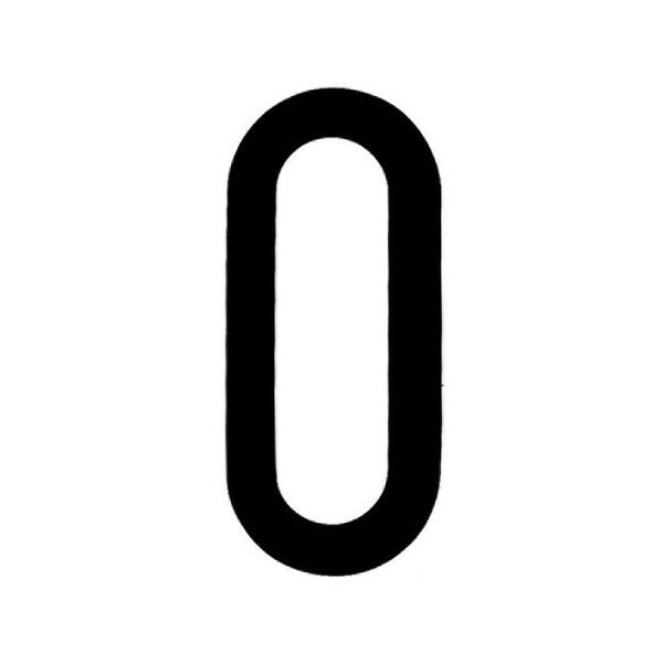 LAMPA CARATTERI NUMERICI ADESIVI PER TARGHE MM35X80