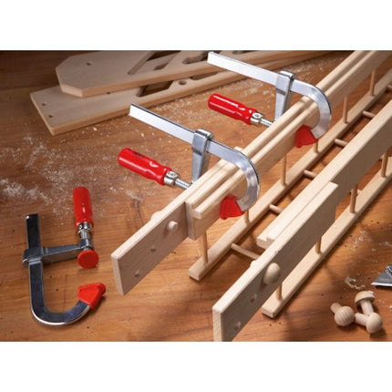 BESSEY STRETTOIO A VITE LEGGERO IMPUGNATURA IN LEGNO ART. LMU MM100X 50