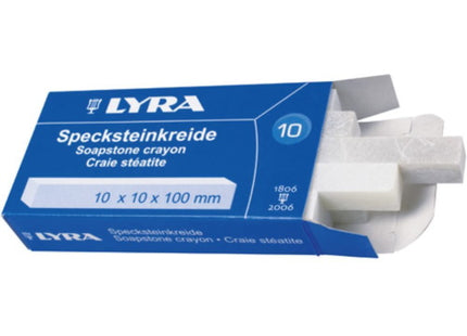 LYRA GESSO IN STEATITE 4900 BIANCO QUADRO MM10X10X100