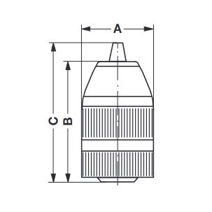 PORTA MANDRINO AUTOSERRANTE TAURUS SUPER MM1,5-13 ATTACCO 1/2"X20