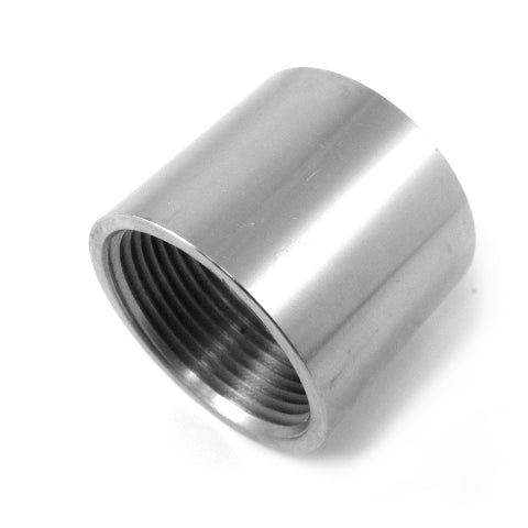 MANICOTTO FILETTATO IN ACCIAIO INOX AISI 304