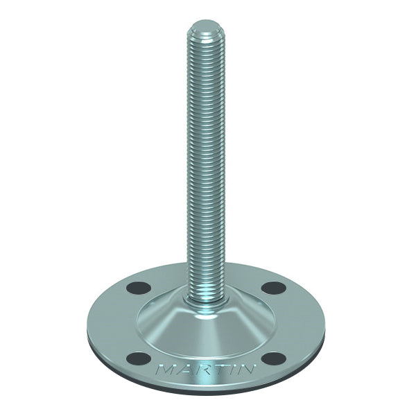 MARTIN PIEDE ZINCATO SNODATO STAMPATO CON FORI D.MM123 M16X175 KG2000