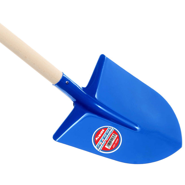 MASS BADILE BLU STEEL A PUNTA IN ACCIAIO TEMPRATO CON MANICO CM140