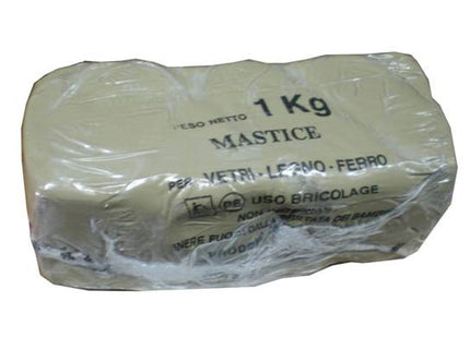 MASTICE PER VETRI GRIGIO KG.1