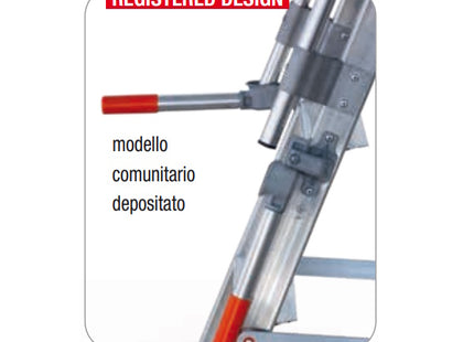 FACAL SCALA MAYORA&apos; DA LAVORO IN ALLUMINIO CON RUOTE