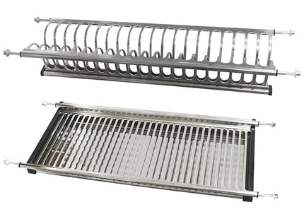 METAL STYLE SCOLAPIATTI INOX CON MOLLA E CODOLI CROMATO