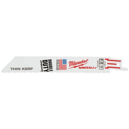 MILWAUKEE LAME PER SEGA DIRITTA PER METALLI THIN KERF
