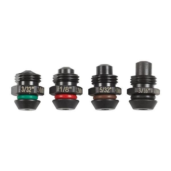 MILWAUKEE KIT DA 4 UGELLI PER RIVETTATRICE A BATTERIA M12 BPRT