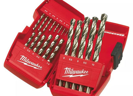 MILWAUKEE SERIE PUNTE IN HSS-G THUNDERWEB CASSETTA DA PZ19 D.MM1-10*