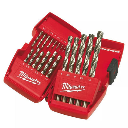 MILWAUKEE SERIE PUNTE IN HSS-G THUNDERWEB CASSETTA DA PZ19 D.MM1-10