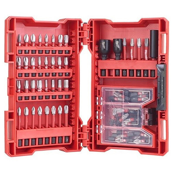 MILWAUKEE SET AVVITATURA SHOCKWAVE IN CASSETTA DI PLASTICA PZ70