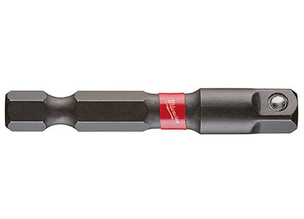 MILWAUKEE ADATTATORE PER AVVITATORI AD IMPULSI 1/4" HEX QUADRO 1/4"