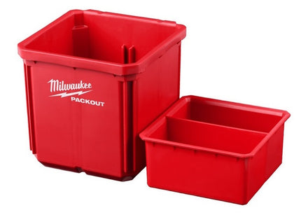 MILWAUKEE PACKOUT CESTINO COMPATTO MM100X100 CONFEZIONE DA PZ.2