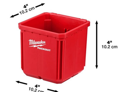 MILWAUKEE PACKOUT CESTINO COMPATTO MM100X100 CONFEZIONE DA PZ.2