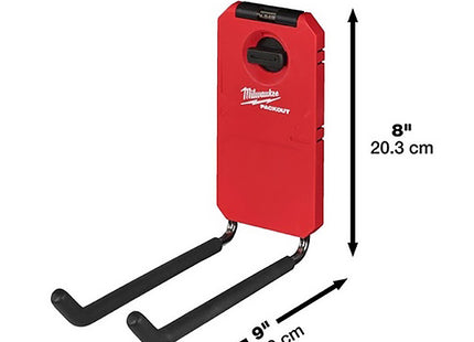 MILWAUKEE PACKOUT GANCIO DIRITTO PORTATA KG11 MM203X89X229