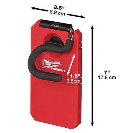 MILWAUKEE PACKOUT GANCIO AD S PORTATA KG 9 MM38X89X118