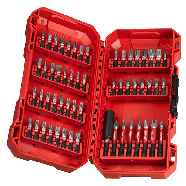 MILWAUKEE SET AVVITATURA SHOCKWAVE IN CASSETTA DI PLASTICA PZ56