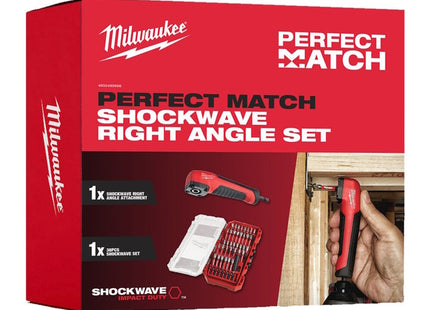 MILWAUKEE SET DI INSERTI BITS ED ACCESSORI CON DISPOSITIVO ANGOLARE PZ39