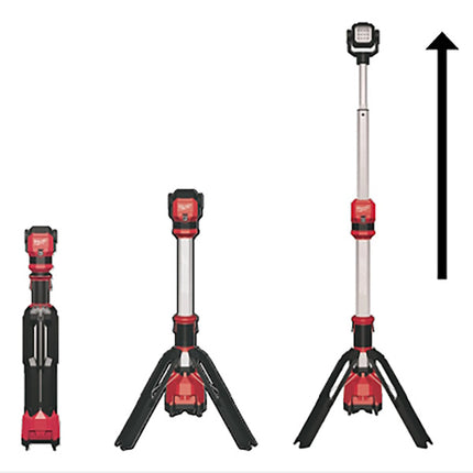 MILWAUKEE TORRE FARO LED CON TREPPIEDE MOD. M12 SAL-0 (V1/23)