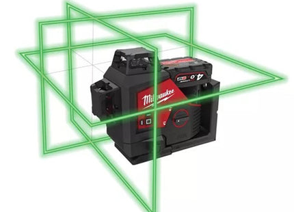 MILWAUKEE LASER VERDE A 3 LINEE 360° M12 3PL-401C(V1/24)
