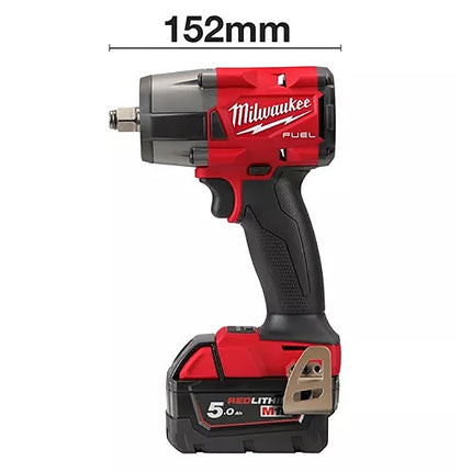 MILWAUKEE AVVITATORE IMPULSI 1/2" A BATTERIA M18 FMTIW2F12-502X (V1/23)