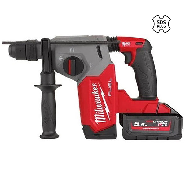 MILWAUKEE TASSELLATORE SDS-PLUS A BATTERIA M18 FHX-552X (V1/23)
