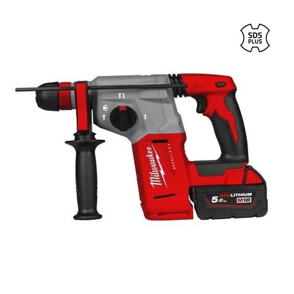 MILWAUKEE TASSELLATORE SDS-PLUS A BATTERIA M18 BLHX-502X (V1/23)