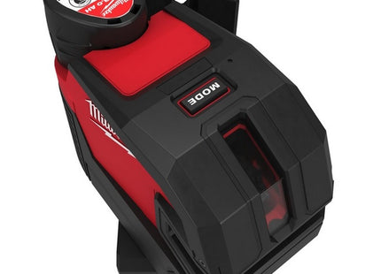 MILWAUKEE LASER VERDE A 2 LINEE CON 4 PUNTI PIOMBO M12 CLL4P-301C(V1/23)