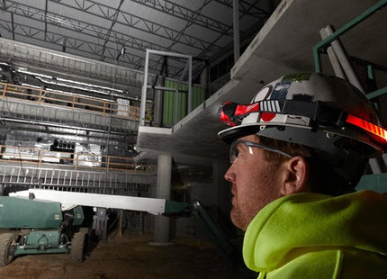 MILWAUKEE LAMPADA LED FRONTALE PER ELMETTI MOD. L4 HL-VIS-301(V1/23)