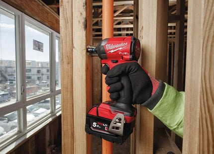 MILWAUKEE AVVITATORE IMPULSI DA 1/4" HEX A BATTERIA M18 FID3-502X(V1/23)