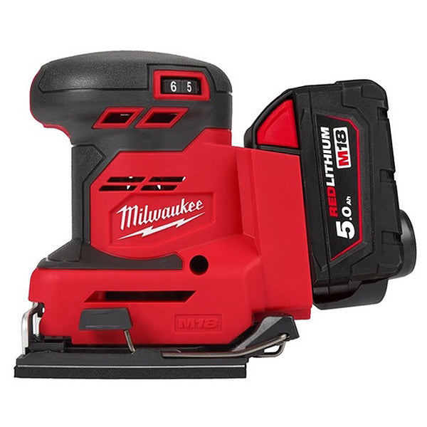 MILWAUKEE LEVIGATRICE ORBITALE A BATTERIA M18 BQSS-502B