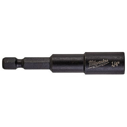 MILWAUKEE BUSSOLA MAGNETICA PORTAINSERTI BITS 1/4"M X 1/4F X 65 MM*