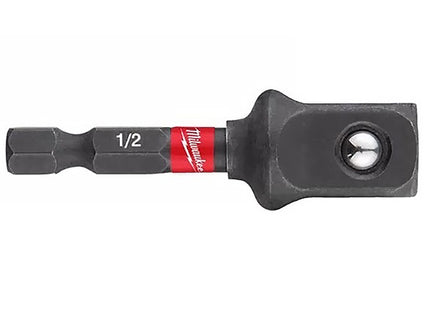 MILWAUKEE ADATTATORE PER AVVITATORI AD IMPULSI 1/4" HEX QUADRO 1/2"