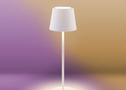 CENTURY LAMPADA DA TAVOLO LED LUME PLUS RICARICABILE BIANCA