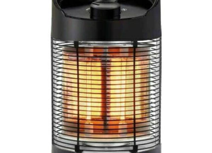 CFG STUFA IN FIBRA DI CARBONIO 360° 700W COLORE NERO