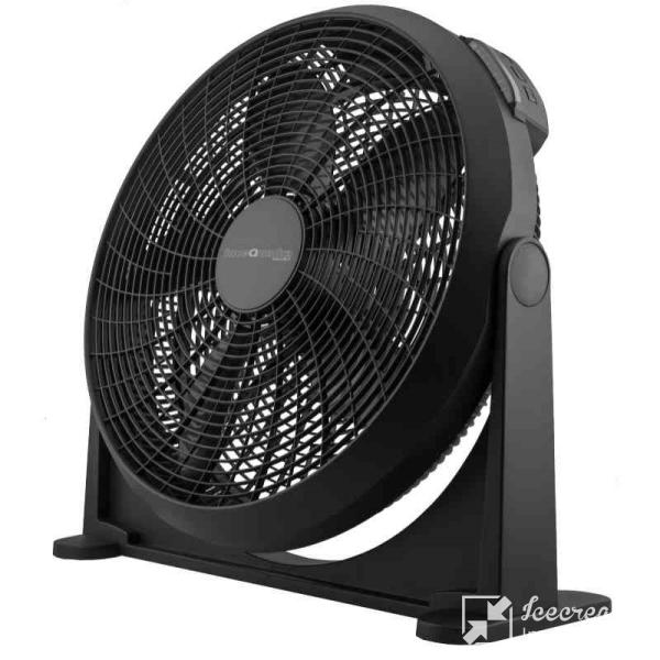 CFG VENTILATORE DA TERRA E DA PARETE MOD. BLACK CIRCLE 50 ALTEZZA CM.60