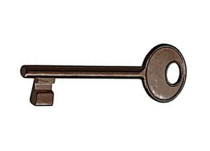 CHIAVE PASSE-PARTOUT PER PORTE INTERNE BRONZATA
