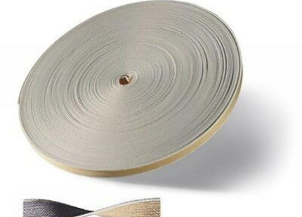 CINTINO TAPPARELLE IN COTONE EXTRA MT50X22MM GRIGIO/AVANA