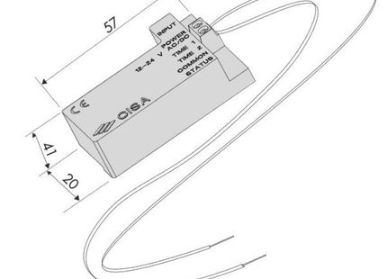 CISA MODULO BOOSTER DA ABBINARE ALLE SERRATURE SERIE ELETTRIKA