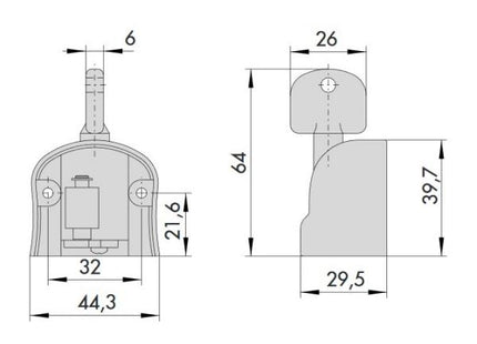 CISA DISPOSITIVO PER FERMA GIORNO PER MANIGLIONI ANTIPANICO*
