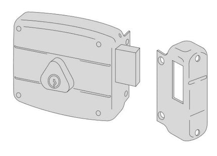 CISA SERRATURA DA APPLICARE CILINDRO INTERNO