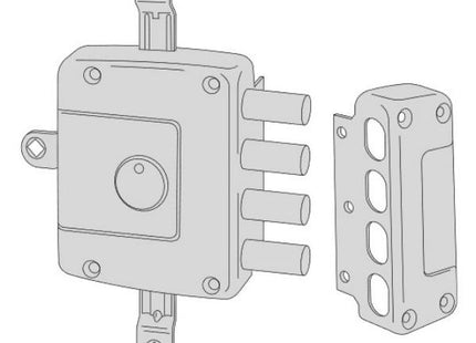 CISA SERRATURA DA APPLICARE DI SICUREZZA 4 CHIUSURE*