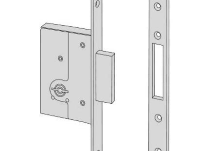 CISA SERRATURA DA INFILARE A DOPPIA MAPPA AMBIDESTRA