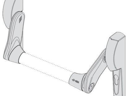 CISA MANIGLIONE TAGLIAFUOCO DA INFILARE FAST PUSCH PER ANTIPANICO