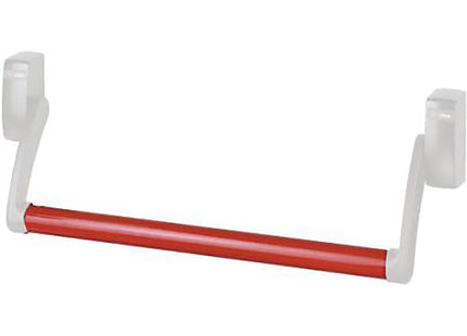 CISA BARRA OVALE IN ACCIAIO VERNICIATO ROSSO L.MM1200*